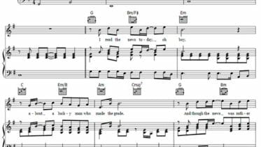 a day in the life sheet music free pdf