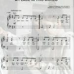 a place in this world sheet music pdf
