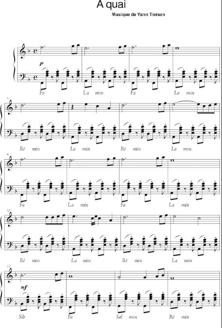 a quai printable free sheet music for piano 