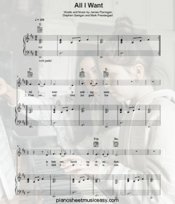 all i want piano printable free sheet music for piano 