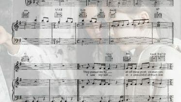 one of us sheet music ABBA