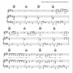 silence sheet music pdf