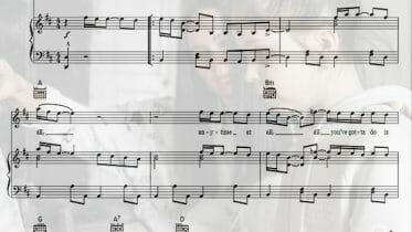 any time at all sheet music pdf