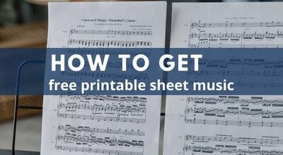 free printable sheet music for piano