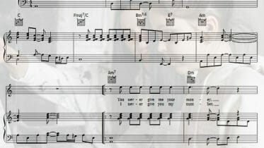 you never give me your money sheet music pdf