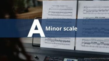 A minor scale