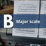 B major scale