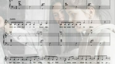 The Music And The Mirror sheet music PDF