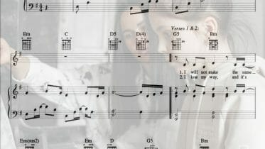because of you kelly clarkson sheet music pdf
