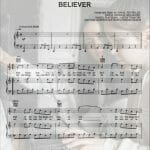 believer sheet music pdf