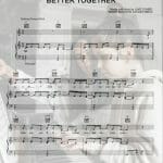 better together sheet music pdf