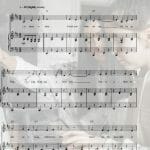blue christmas sheet music PDF