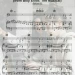 born to boogie sheet music PDF