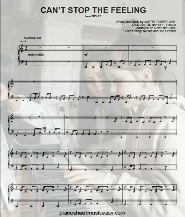 cant stop the feeling the piano guys printable free sheet music for piano 