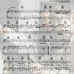 Carrie sheet music PDF