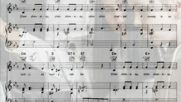 chim chim cheree sheet music pdf