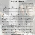Cry me a river sheet music pdf
