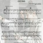 crying sheet music pdf