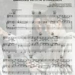 dancing with a stranger sheet music pdf