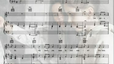 desperado sheet music pdf