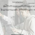 down in yon forest flute sheet music pdf