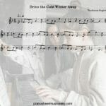 drive the cold winter away flute sheet music pdf