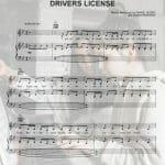 drivers license sheet music pdf