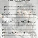 driving home for christmas sheet music pdf
