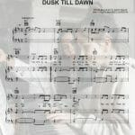 dusk till dawn sheet music PDF