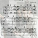 dynamite sheet music pdf