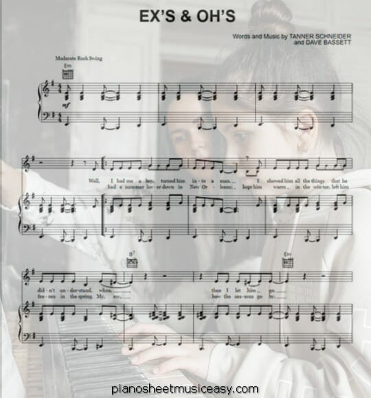 exs ohs printable free sheet music for piano 
