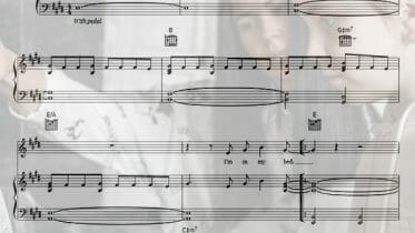falling sheet music pdf
