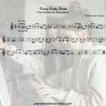 fum fum fum flauta partitura sheet music pdf