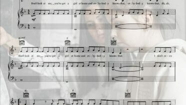 girl at home sheet music pdf