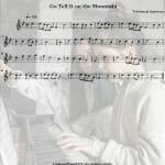 go tell it on the mountain flute sheet music pdf