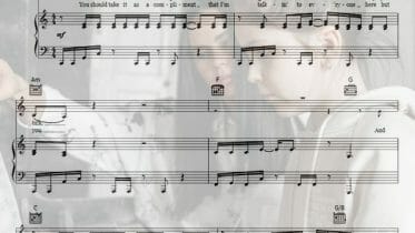 gorgeous sheet music pdf