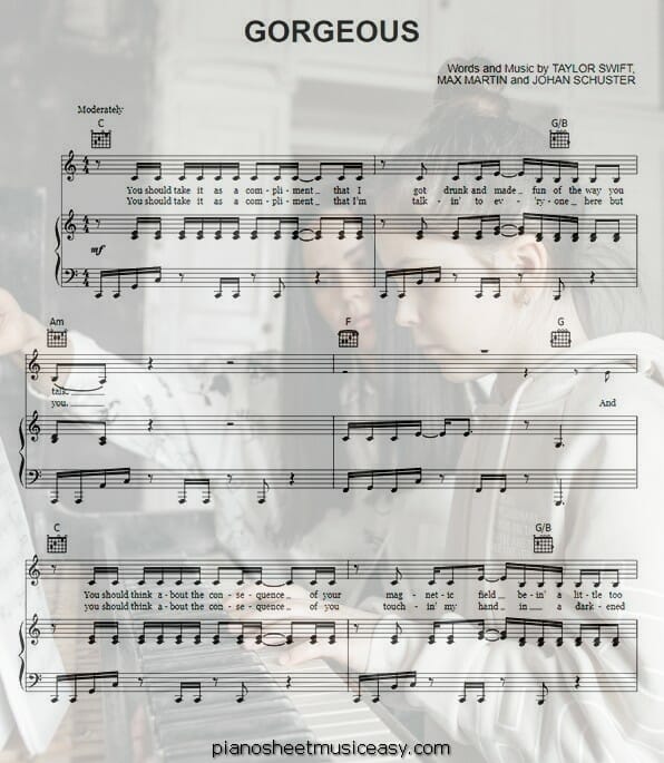 gorgeous printable free sheet music for piano 