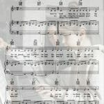 Hallelujah piano sheet music PDF