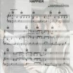 happier ed sheeran sheet music pdf
