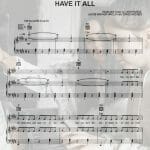 have it all sheet music pdf