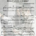 have you ever really loved woman sheet music pdf