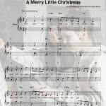 have yourself a merry little christmas easy piano sheet music