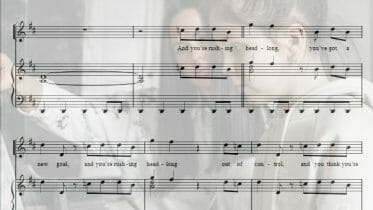 headlong sheet music pdf