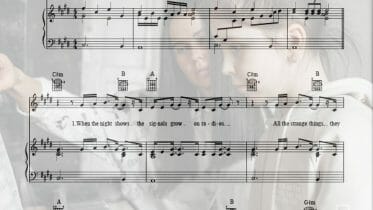 here comes the flood sheet music pdf