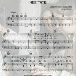 hesitate sheet music pdf