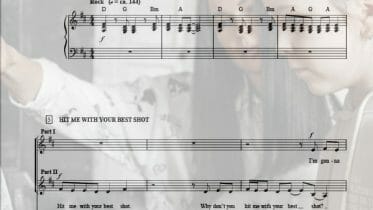hit me with your best shot sheet music pdf