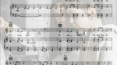 hold me while you wait sheet music pdf