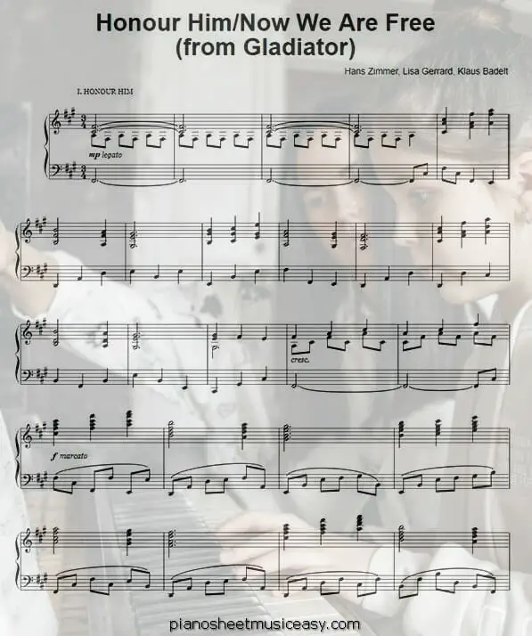 honor him now we are free printable free sheet music for piano 