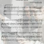 hound dog sheet music pdf