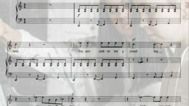 hound dog sheet music pdf